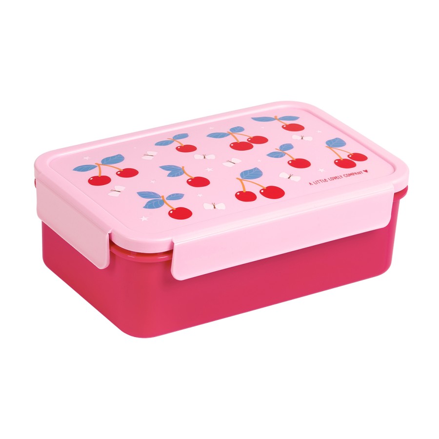 A little lovely company Παιδικό Δοχείο Φαγητού Bento με Χωρίσματα 1.2L Cherries