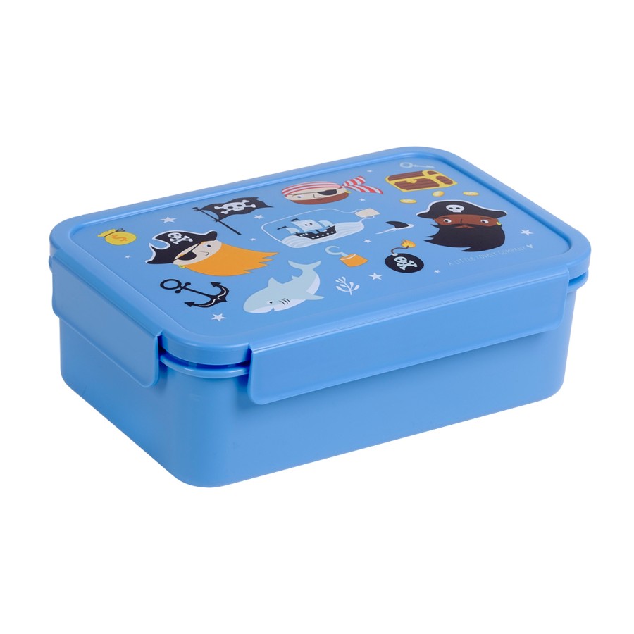 A little lovely company Παιδικό Δοχείο Φαγητού Bento με Χωρίσματα 1.2L Pirates