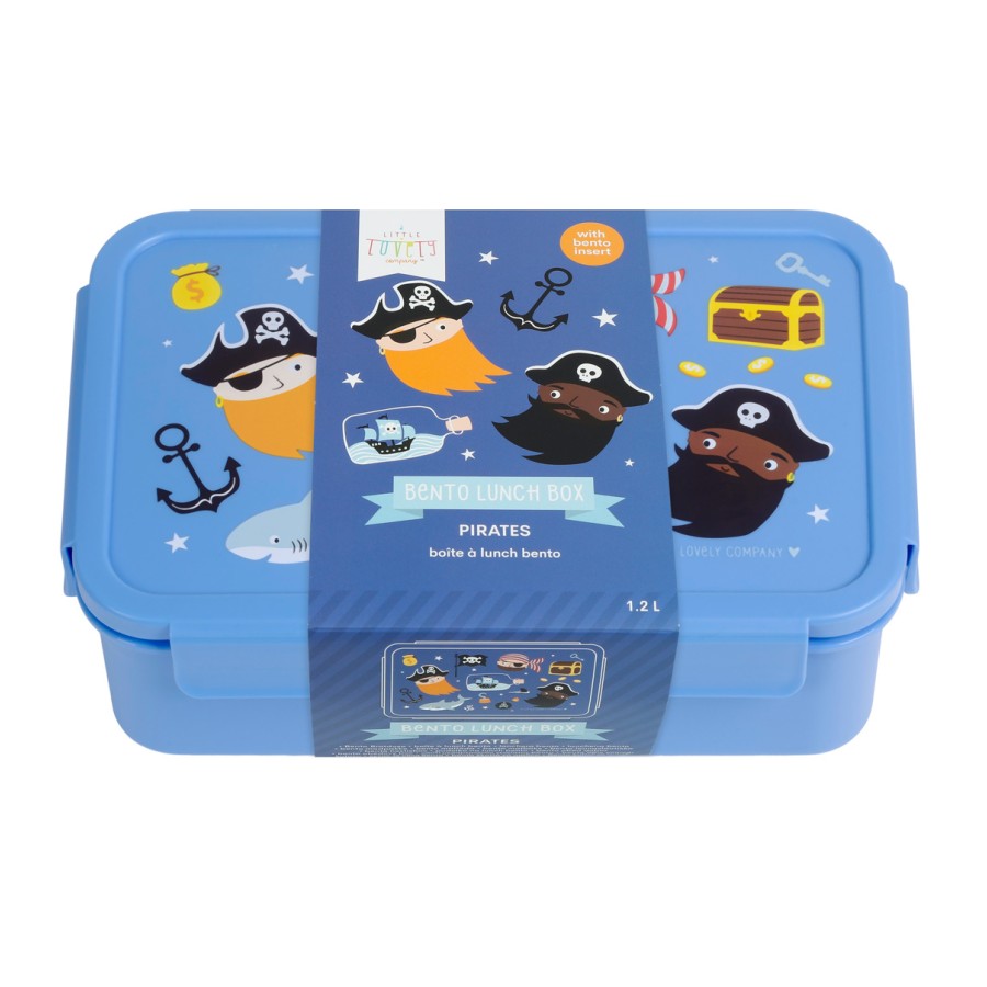 A little lovely company Παιδικό Δοχείο Φαγητού Bento με Χωρίσματα 1.2L Pirates