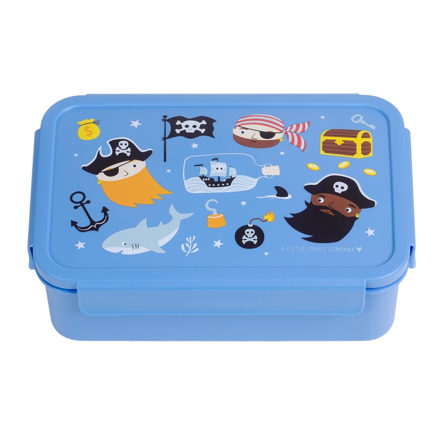 A little lovely company Παιδικό Δοχείο Φαγητού Bento με Χωρίσματα 1.2L Pirates