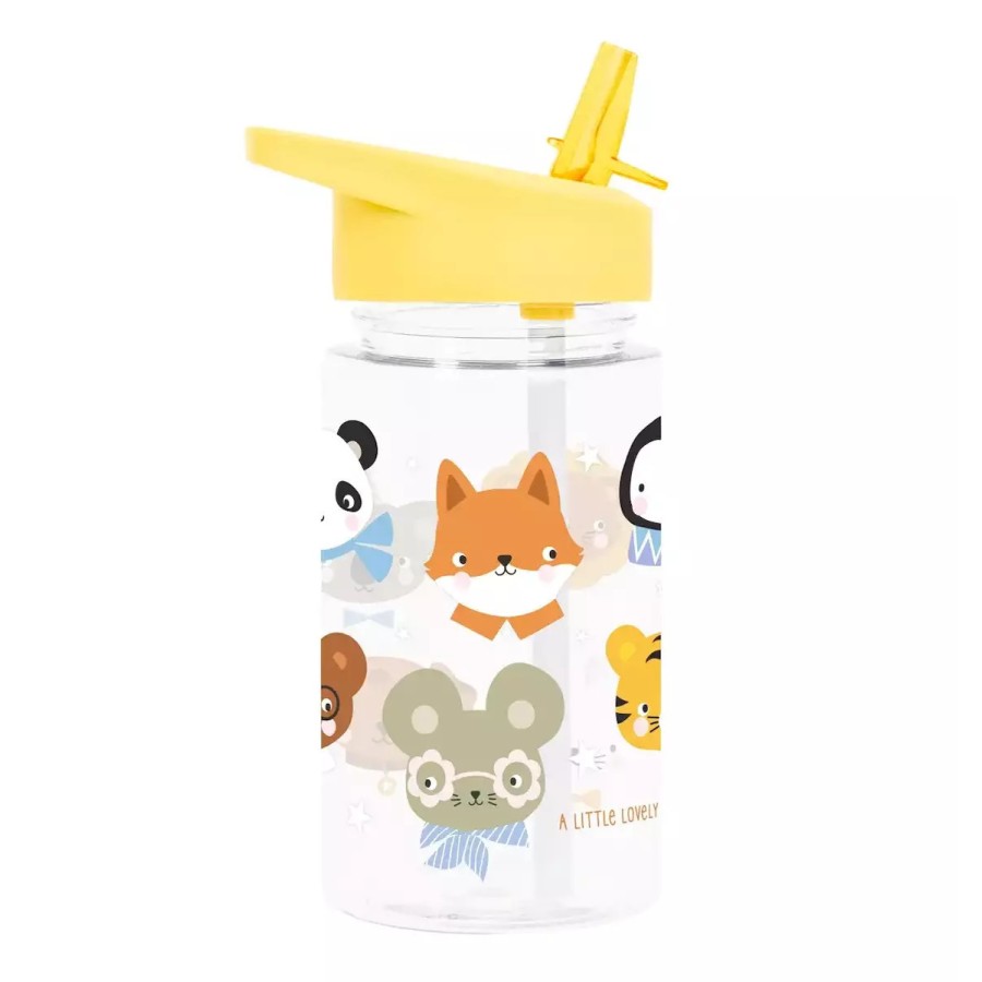 A little Lovely Company Παιδικό Παγούρι από Tritan 450ml Animal Friends