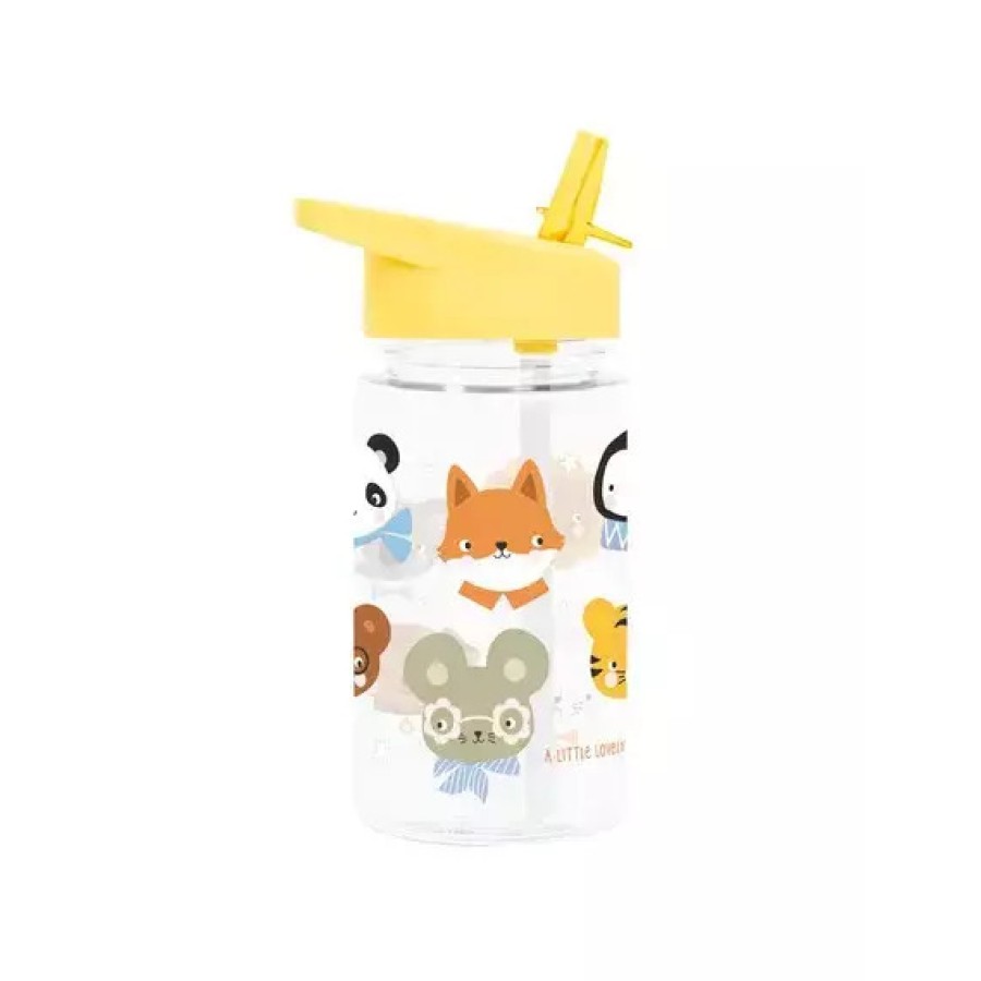A little Lovely Company Παιδικό Παγούρι από Tritan 450ml Animal Friends