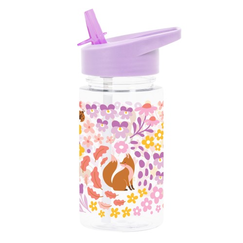 A little Lovely Company Παιδικό Παγούρι από Tritan 450ml Flower Garden
