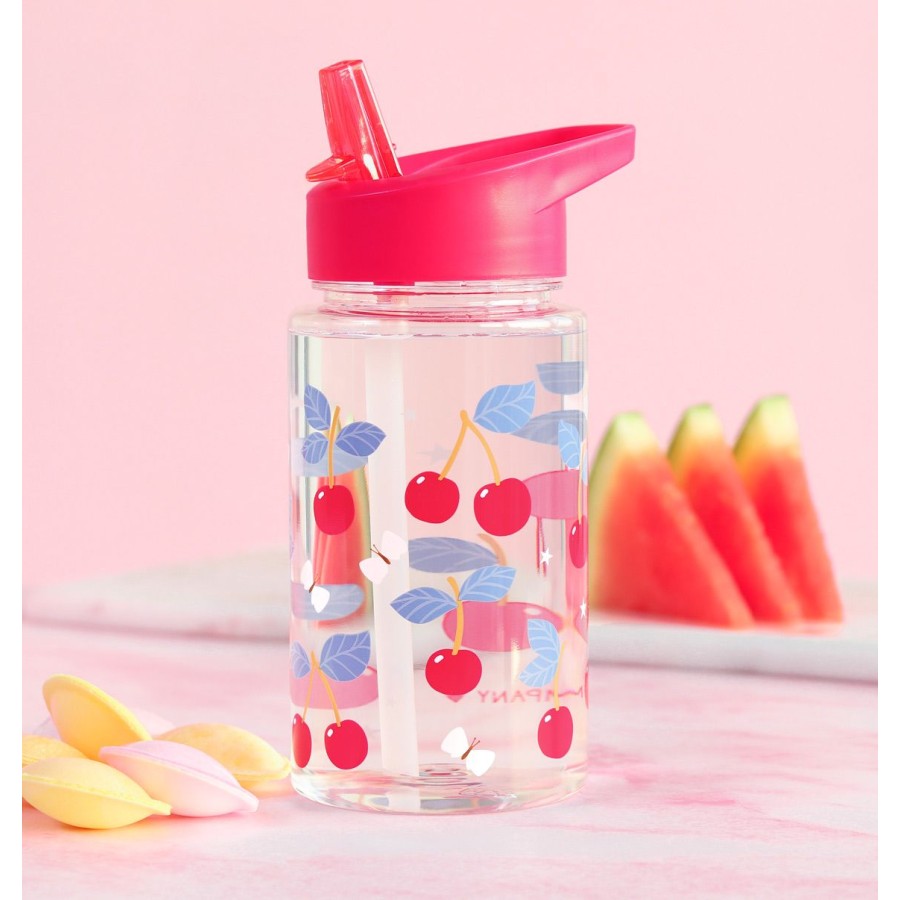 A little Lovely Company Παιδικό Παγούρι από Tritan 450ml Cherries