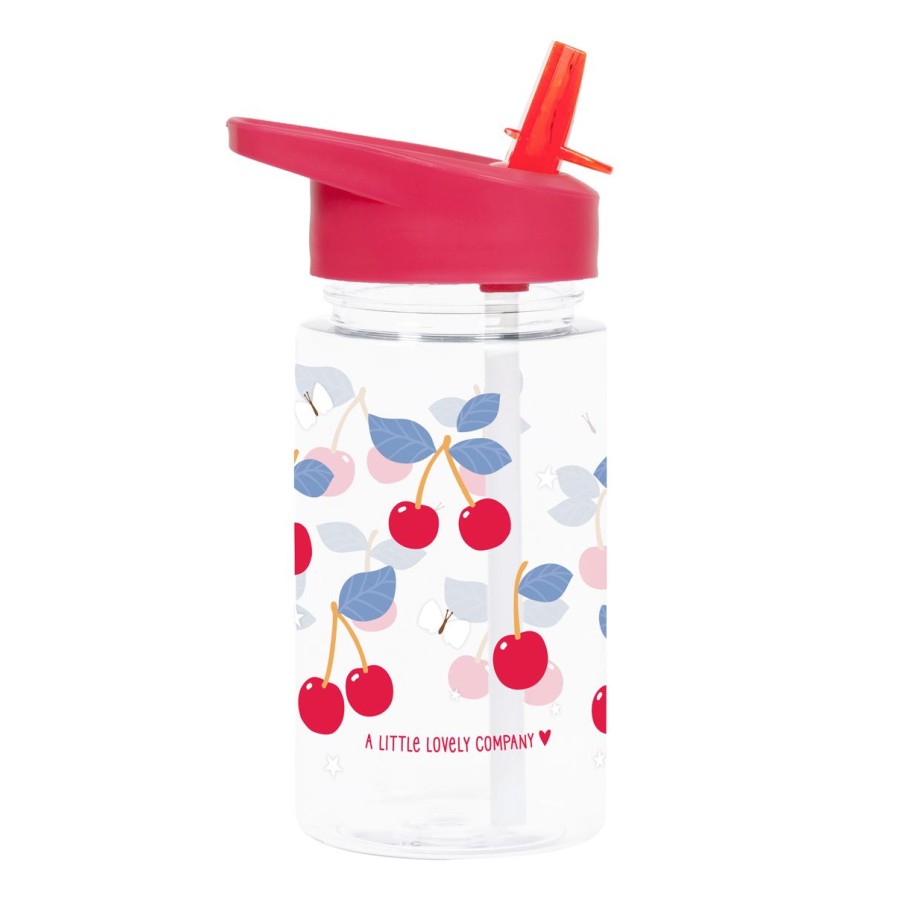 A little Lovely Company Παιδικό Παγούρι από Tritan 450ml Cherries