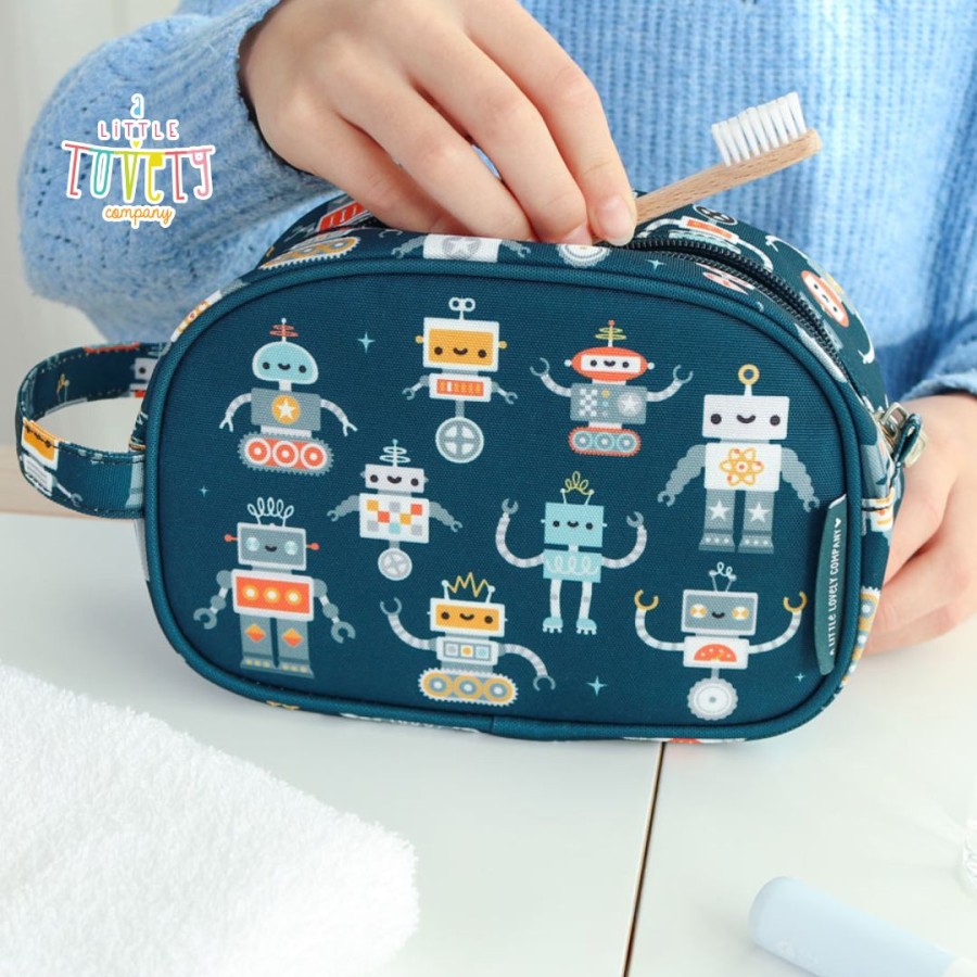 Παιδικό Νεσεσέρ A Little Lovely Company Robots 20x14εκ.