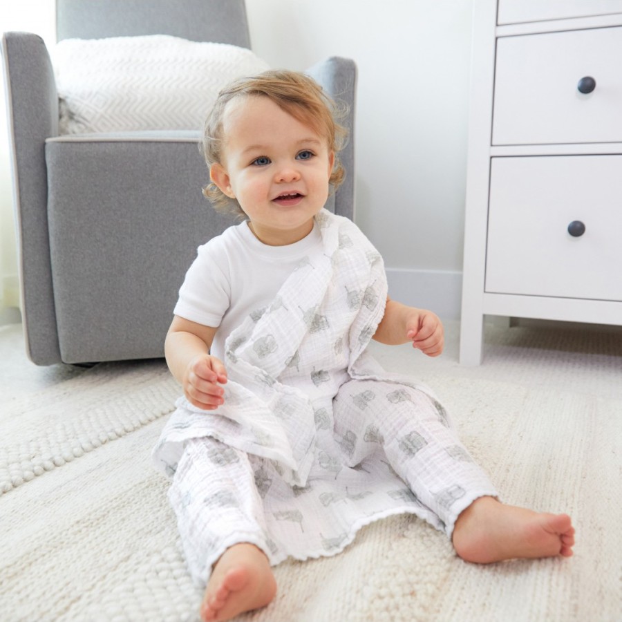 Aden + Anais Essentials Σετ 5 Βαμβακερές Μουσελίνες Essentials Cotton Squares Natural History 60x60εκ.