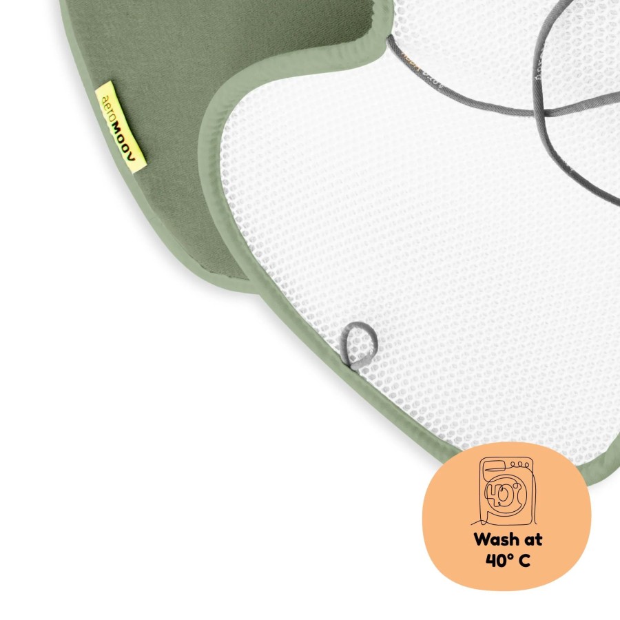 Aeromoov Αντι-ιδρωτικό Κάλυμμα με Πόδια Air Layer 15-36kg για Κάθισμα Αυτοκινήτου Group 2-3 Moss