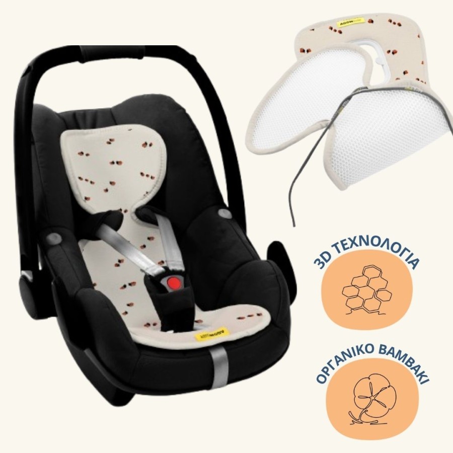 Aeromoov Αντι-ιδρωτικό Κάλυμμα Air Layer 0-13kg για Κάθισμα Αυτοκινήτου Group 0 Ladybug