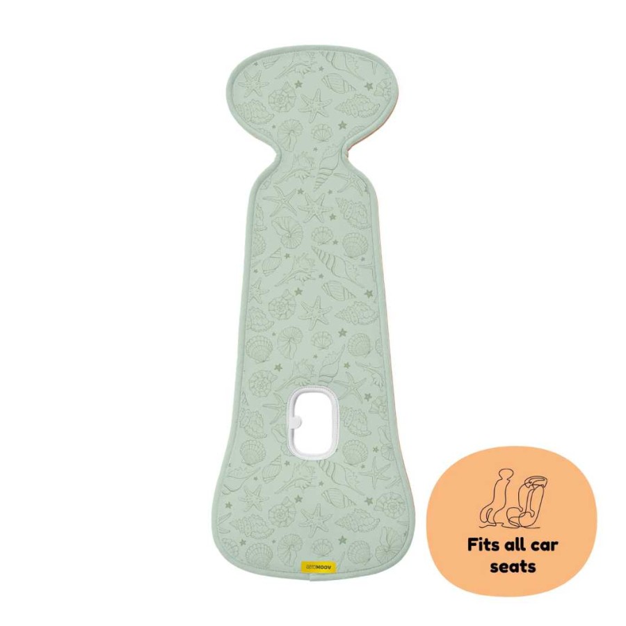 Αντι-ιδρωτικό Kάλυμμα Aeromoov Air Layer 9-18kg για Κάθισμα Αυτοκινήτου Group 1 Seashell Olive