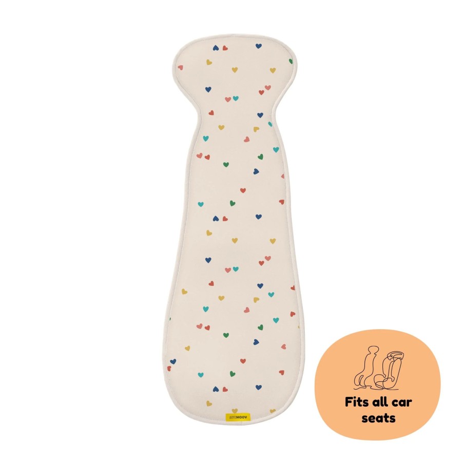 Aeromoov Αντι-ιδρωτικό Κάλυμμα Air Layer 15-36kg για Κάθισμα Αυτοκινήτου Group 2-3 Confetti Hearts