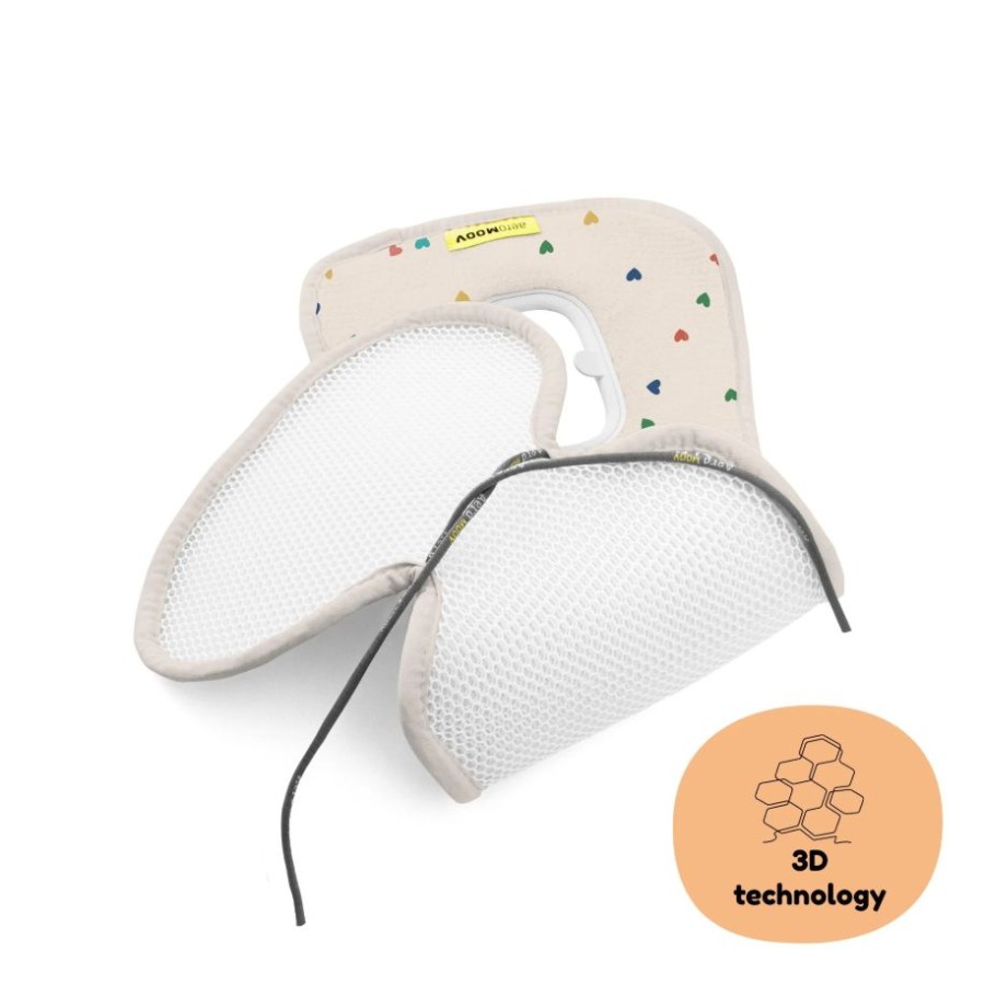 Aeromoov Αντι-ιδρωτικό Κάλυμμα Air Layer 0-13kg για Κάθισμα Αυτοκινήτου Group 0 Confetti Hearts