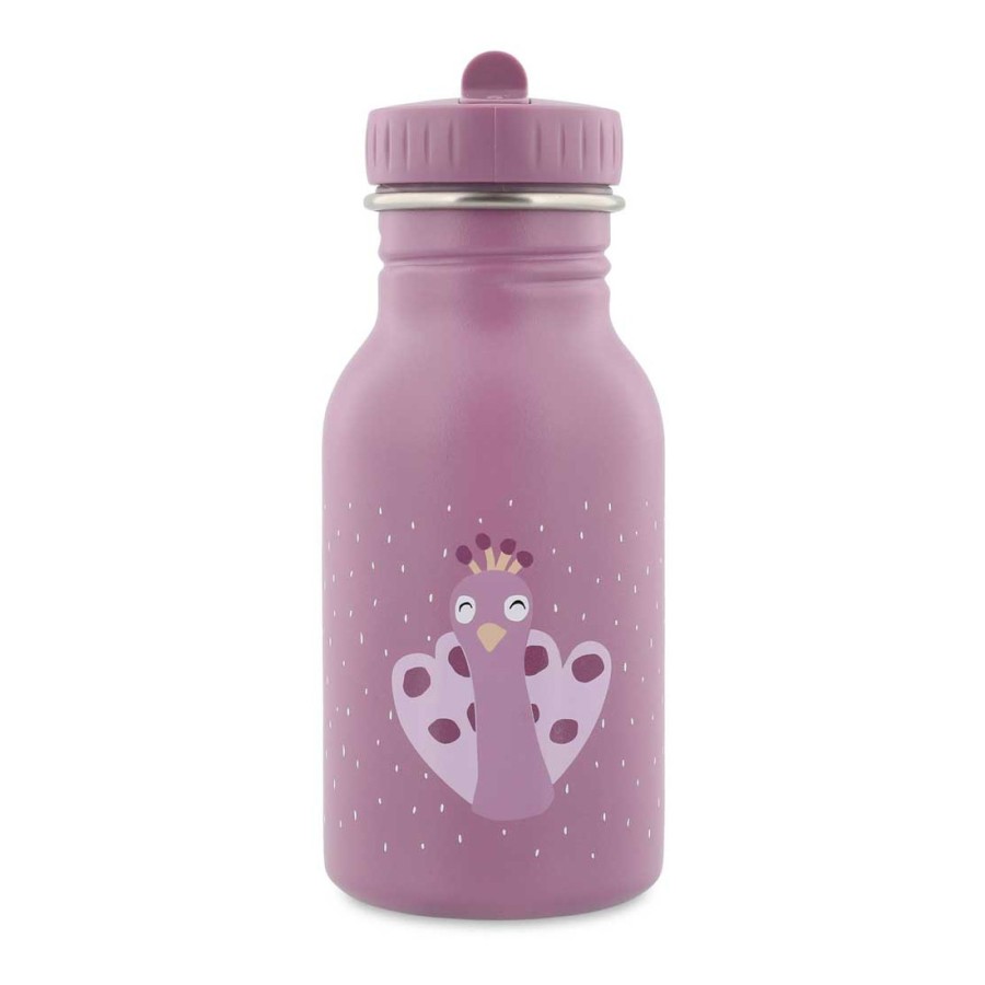 Ανοξείδωτο Παιδικό Μπουκάλι Trixie Mrs. Peacock 350ml