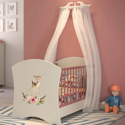 Asterias Bebe Προεφηβικό Βρεφικό Κρεβάτι ΑΛΕΞΑΝΔΡΟΣ 82x147x95cm