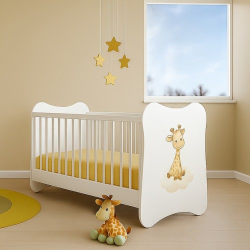 Asterias Bebe Προεφηβικό Βρεφικό Κρεβάτι ΑΠΟΛΛΩΝ 81x147x98cm
