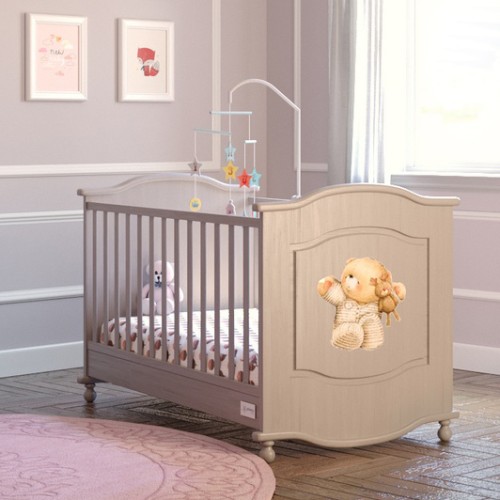 Asterias Bebe Προεφηβικό Βρεφικό Κρεβάτι ΜΑΡΓΑΡΙΤΑ 90x150x98cm