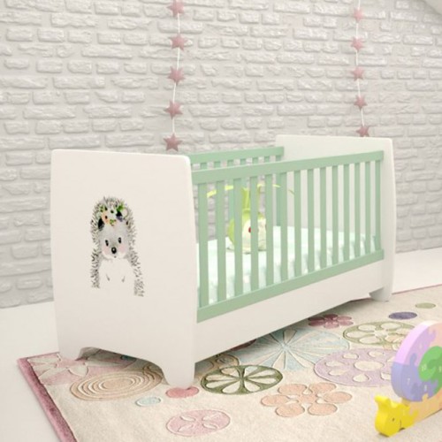 Asterias Bebe Προεφηβικό Βρεφικό Κρεβάτι ΕΒΕΛΙΝΑ 82x147x93cm