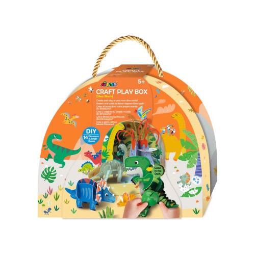 Avenir Σετ Χειροτεχνίας Craft Play Box Dino World