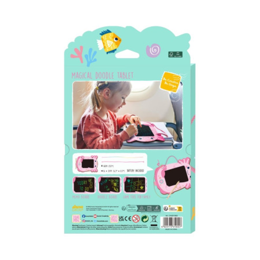Παιδικό Tablet Ζωγραφικής LCD Avenir Magic Doodle Tablet Axolotl