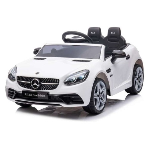 Prince Toys Ηλεκτροκίνητο Αυτοκίνητο Mercedes Τύπου Mercedes SLC 300 10,8V 30W Λευκή