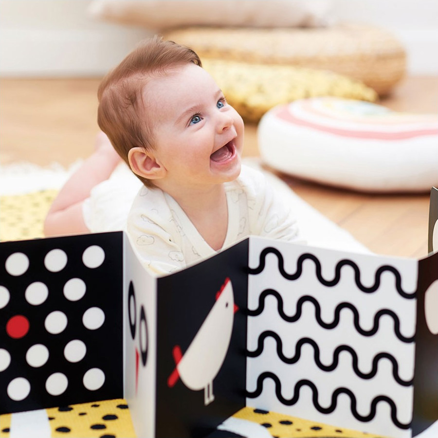 Banana Panda Βρεφικό Παιχνίδι με Κάρτες High Contrast Baby Pack 0m+, 3m+, 6m+