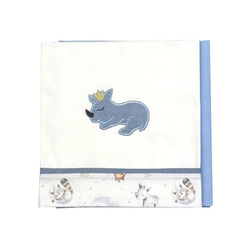 Baby Star Σετ Σεντόνια Λίκνου 2τμχ. Rhino