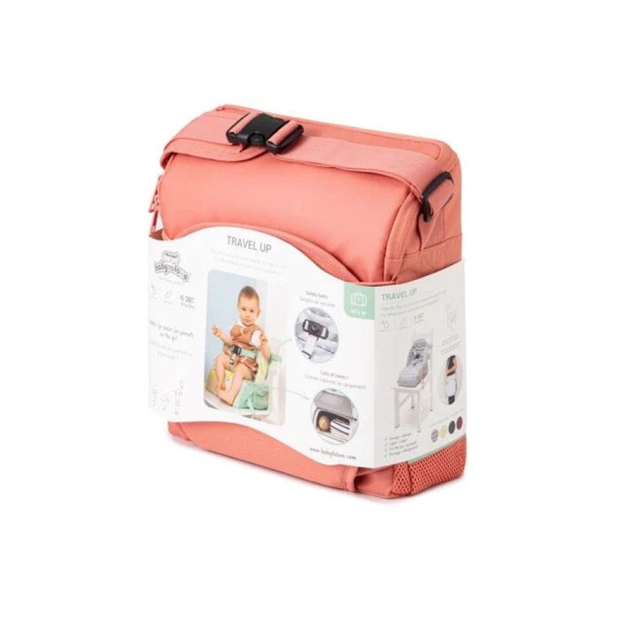 Baby To Love Travel Up Φορητό Καρεκλάκι (Booster Φαγητού) Vintage Pink