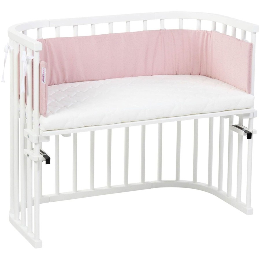 Baby Star Βρεφική Πάντα από Οργανικό Βαμβάκι για Λίκνο Original Rose Gold Glitter Dots