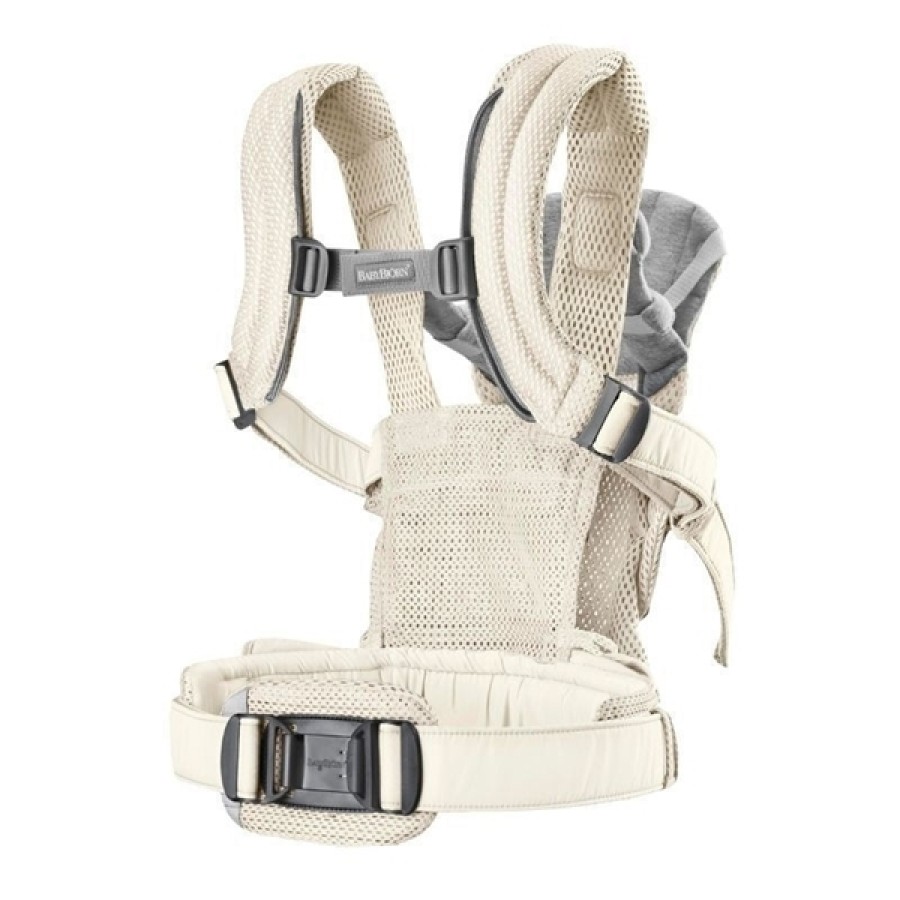 Βρεφικός Μάρσιπος BabyBjorn Mini 3D Mesh Cream