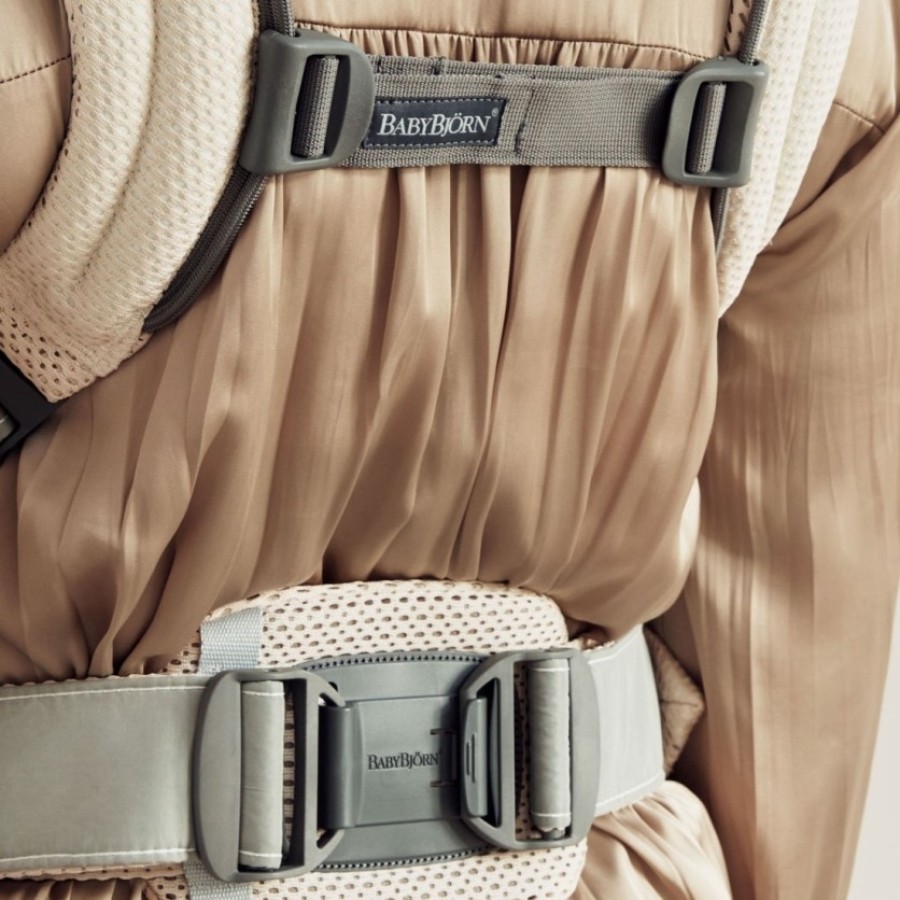 Βρεφικός Μάρσιπος BabyBjorn Mini 3D Mesh Cream