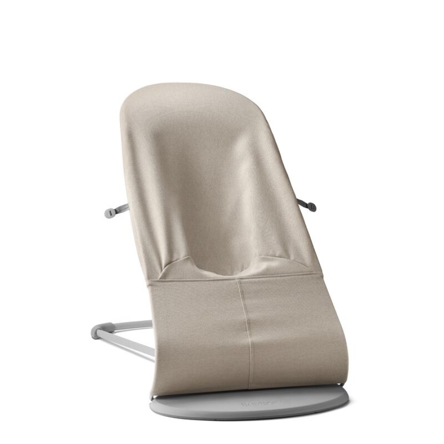 BabyBjorn Βρεφικό Ρηλάξ Bliss Woven Melange Light Beige
