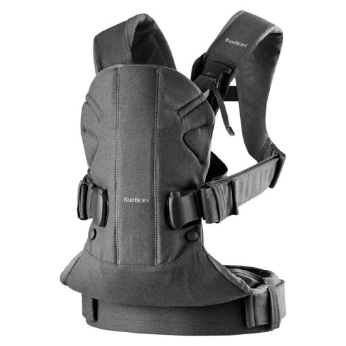 BabyBjorn Βρεφικός Mάρσιπος One Woven Denim Grey/Dark Grey