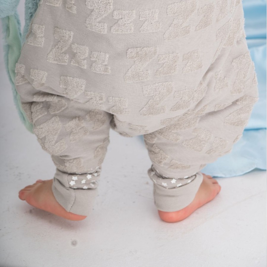 BabyBliss BlissJump Φθινοπωρινός / Ανοιξιάτικος Υπνόσακος με Ποδαράκια 1.0 tog Dreamy Zzz Grey 6-18 μηνών