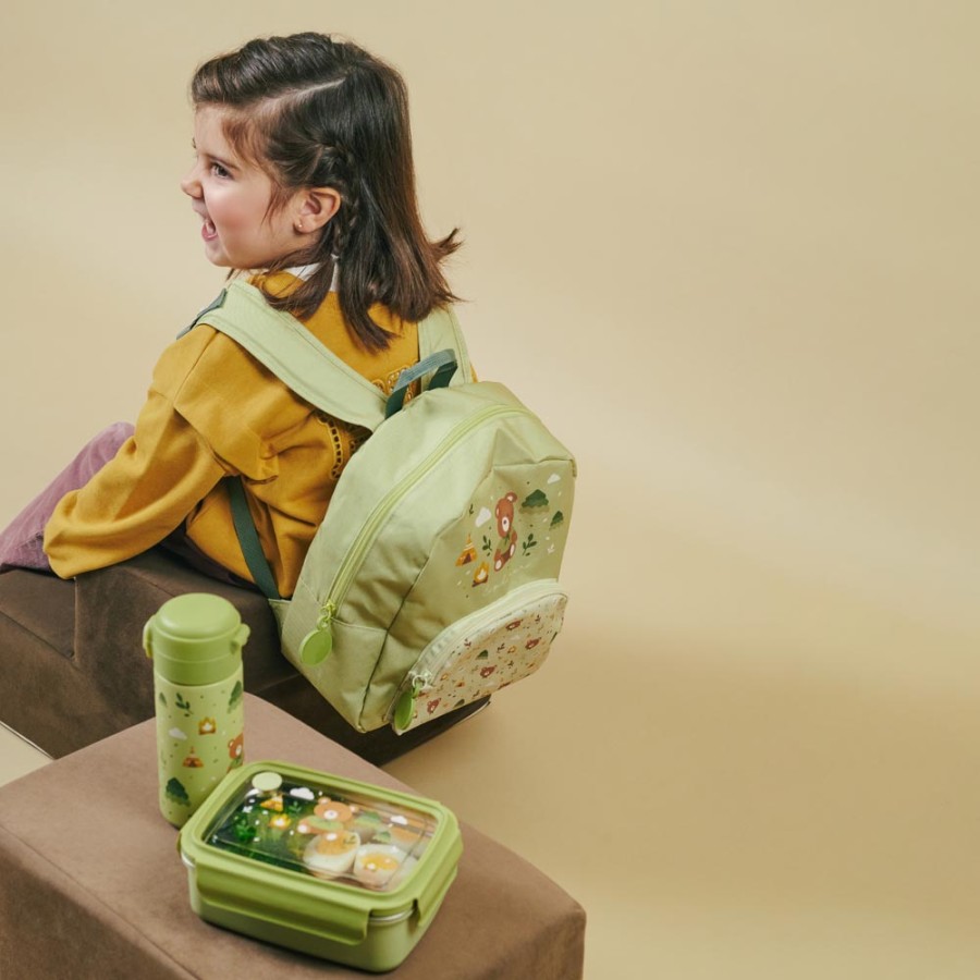 Miniland Ανοξείδωτο Παιδικό Παγούρι Steel Junior Bottle Explorer 320ml