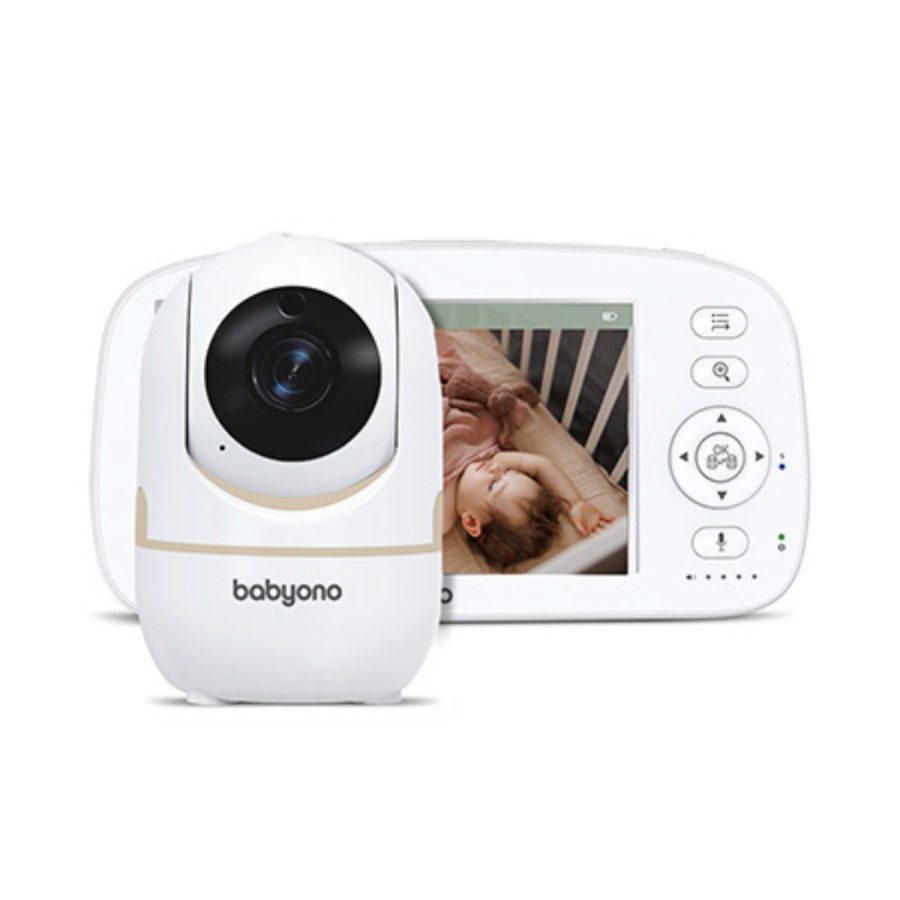 Kάμερα και Baby Monitor με Eνδοεπικοινωνία & Oθόνη 5" LCD με Zoom BabyOno Calma