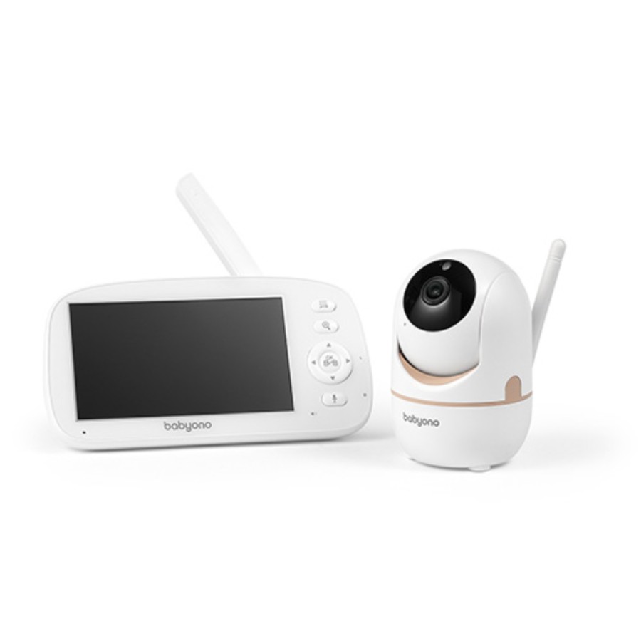 Kάμερα και Baby Monitor με Eνδοεπικοινωνία & Oθόνη 5" LCD με Zoom BabyOno Calma