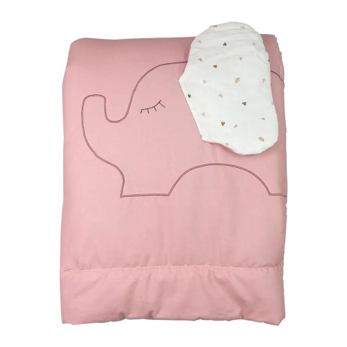 Baby Star Βαμβακερό Πάπλωμα 105x145εκ. Elephant