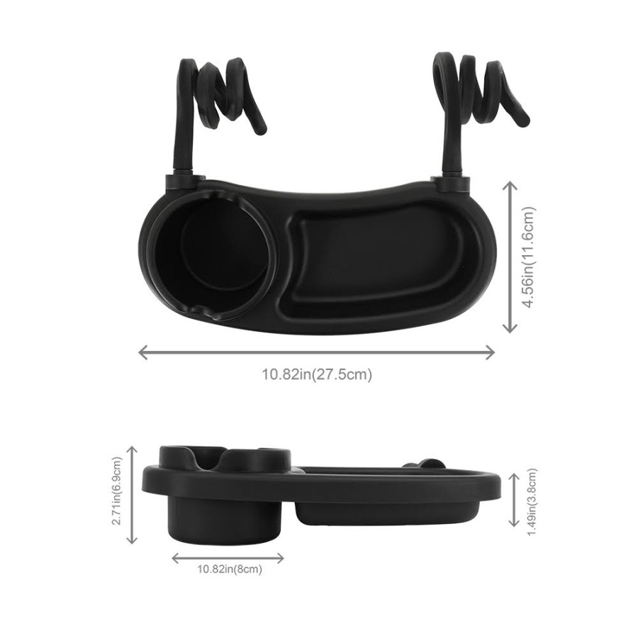 Babywise Universal Δίσκος Καροτσιού με Ποτηροθήκη 2 σε 1