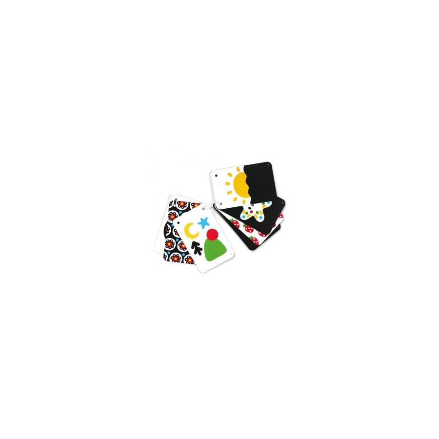 Βρεφικό Παιχνίδι με Κάρτες Banana Panda High Contrast Cards on a String 0-3m