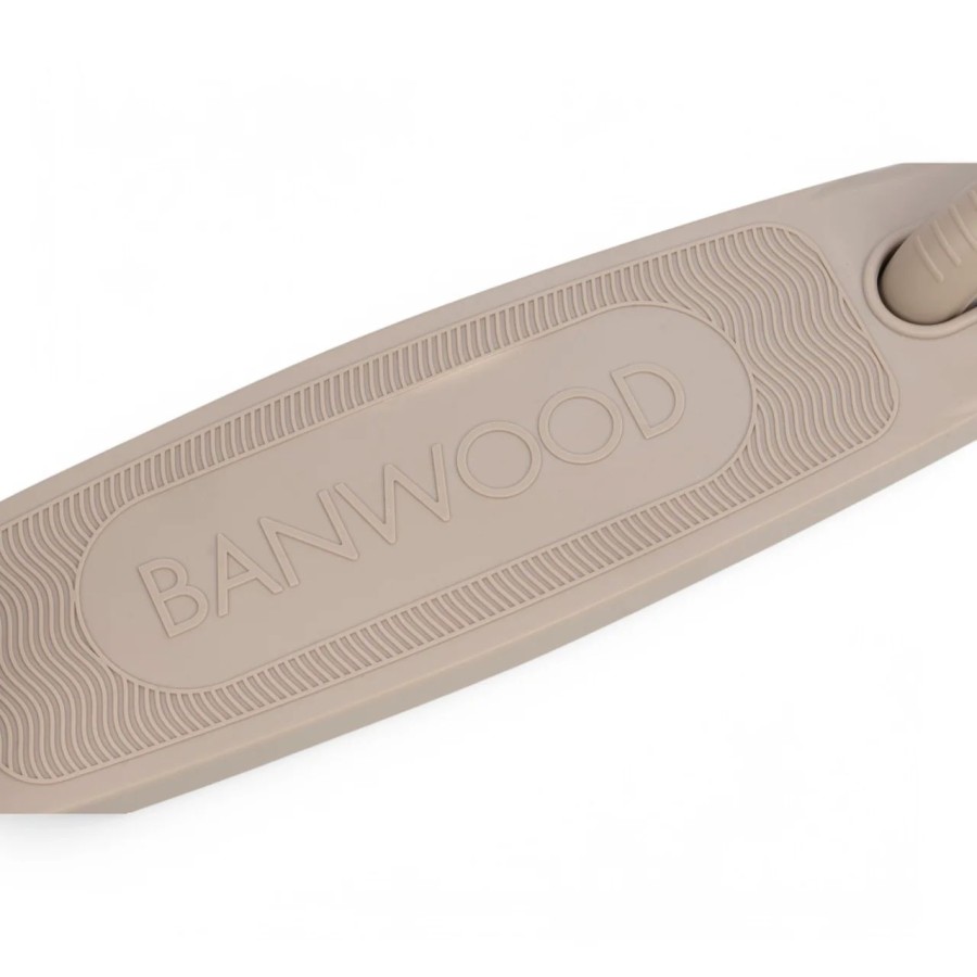 Banwood Παιδικό Πατίνι Eco με Σύστημα Easy Ride Μπεζ