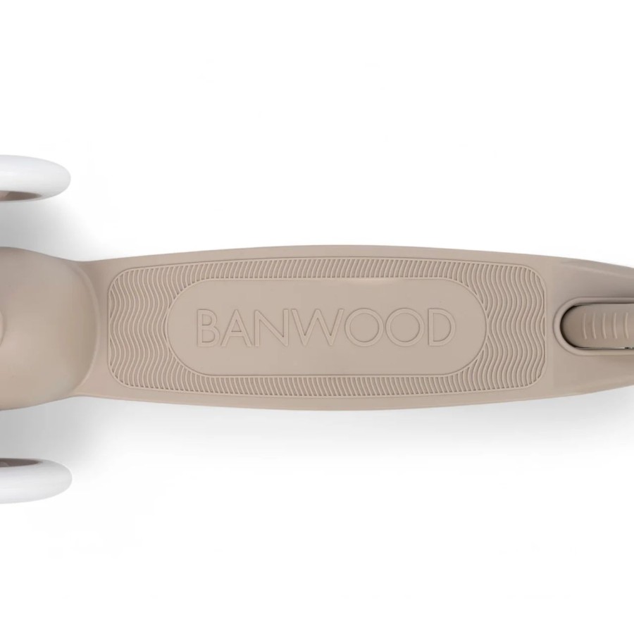 Banwood Παιδικό Πατίνι Eco με Σύστημα Easy Ride Μπεζ