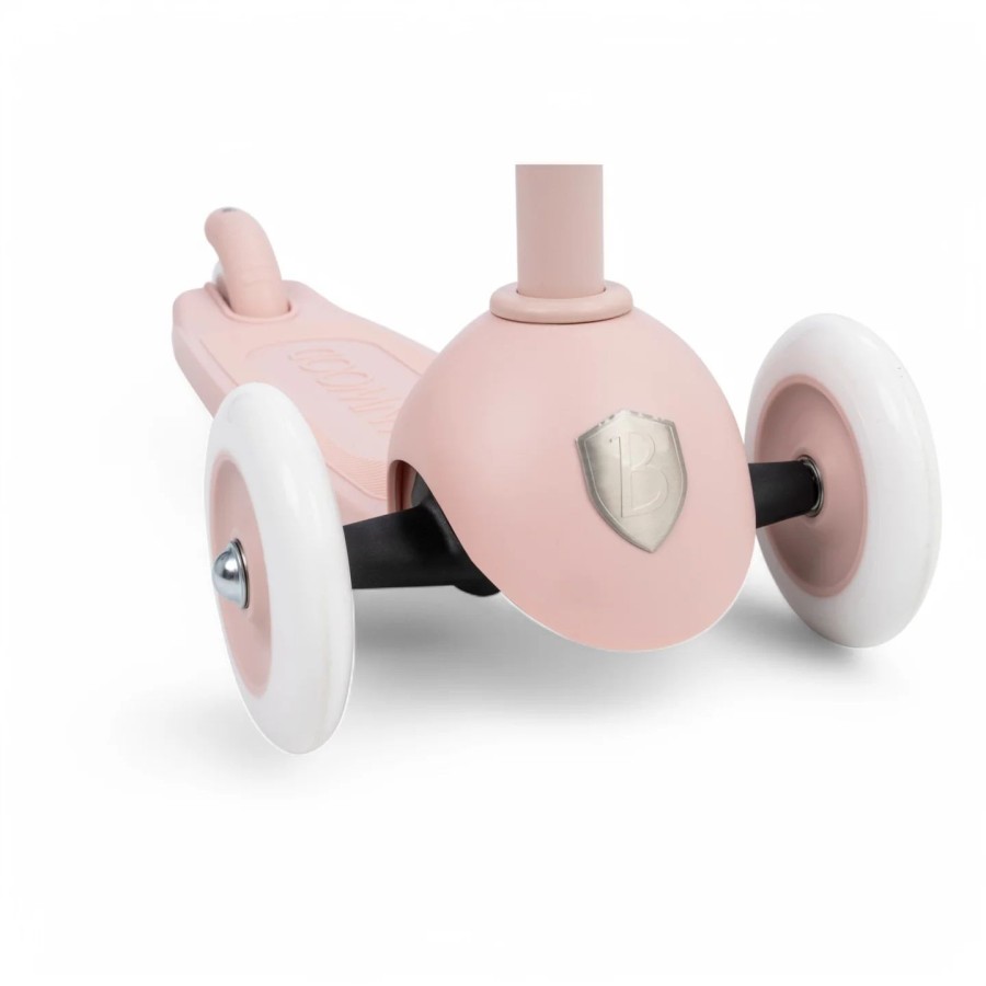 Banwood Παιδικό Πατίνι Eco με Σύστημα Easy Ride Απαλό Ροζ
