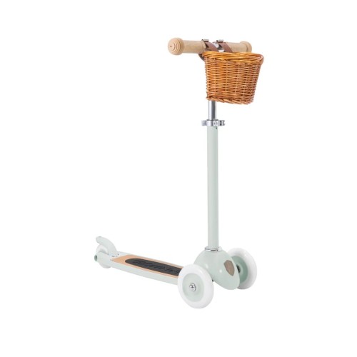 Banwood Ρυθμιζόμενο Παιδικό Πατίνι με Σύστημα Easy Ride & Καλαθάκι Μέντα