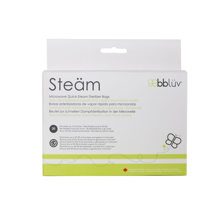 Bbluv Steam Σακούλες Αποστείρωσης για Φούρνο Μικροκυμάτων 6τμχ.