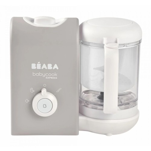 Beaba Ατμογάγειρας & Μπλέντερ Babycook Express Velvet Grey 1.25lt