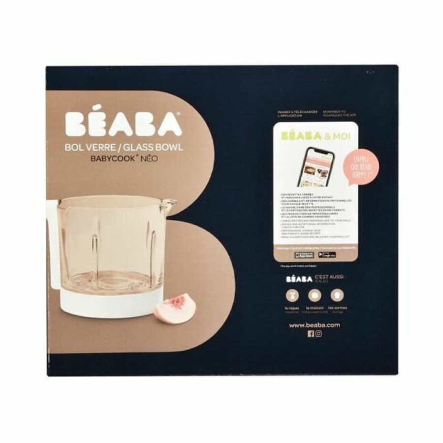 Beaba Ανταλλακτική Κανάτα Γυάλινη Λευκή για Babycook Neo 1.25lt
