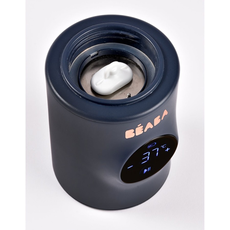 Θερμαντήρας Μπιμπερό Φορητός Beaba MILK NOMADE Night Blue+ 3 Adaptors 
