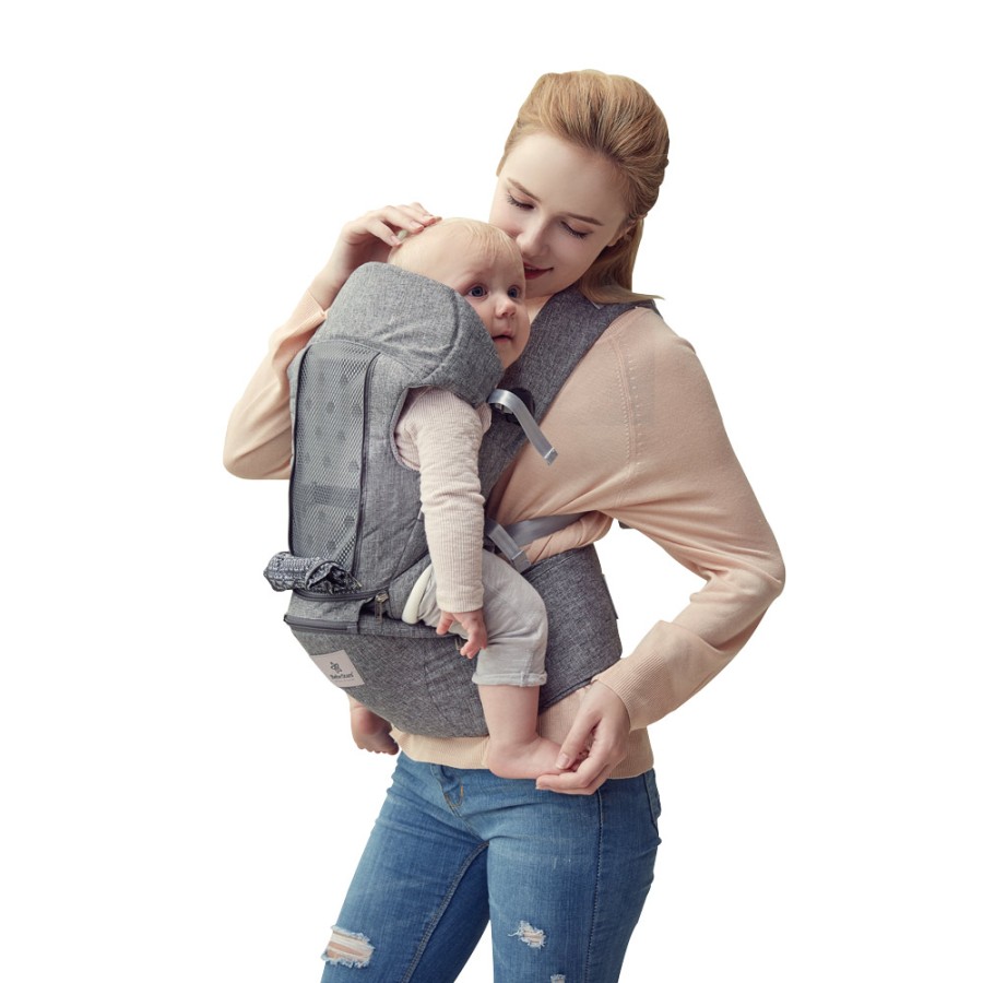 Βρεφικός Μάρσιπος Bebe Stars Cuddle Smoked Grey 226-186