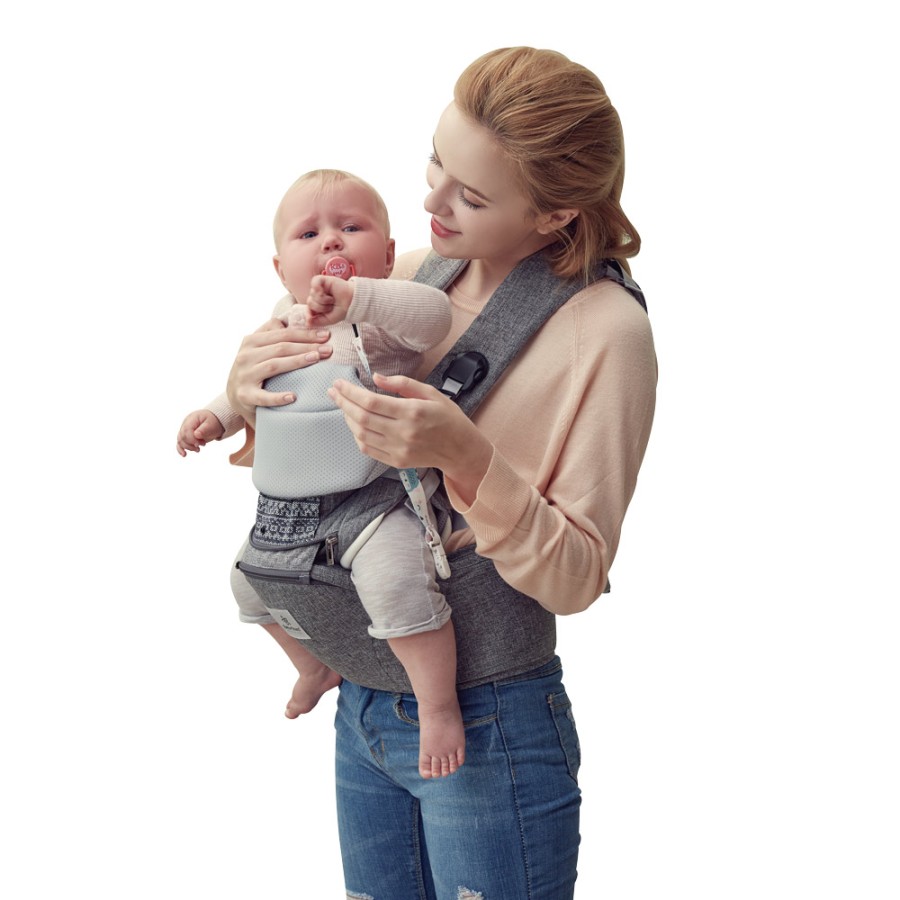 Βρεφικός Μάρσιπος Bebe Stars Cuddle Smoked Grey 226-186