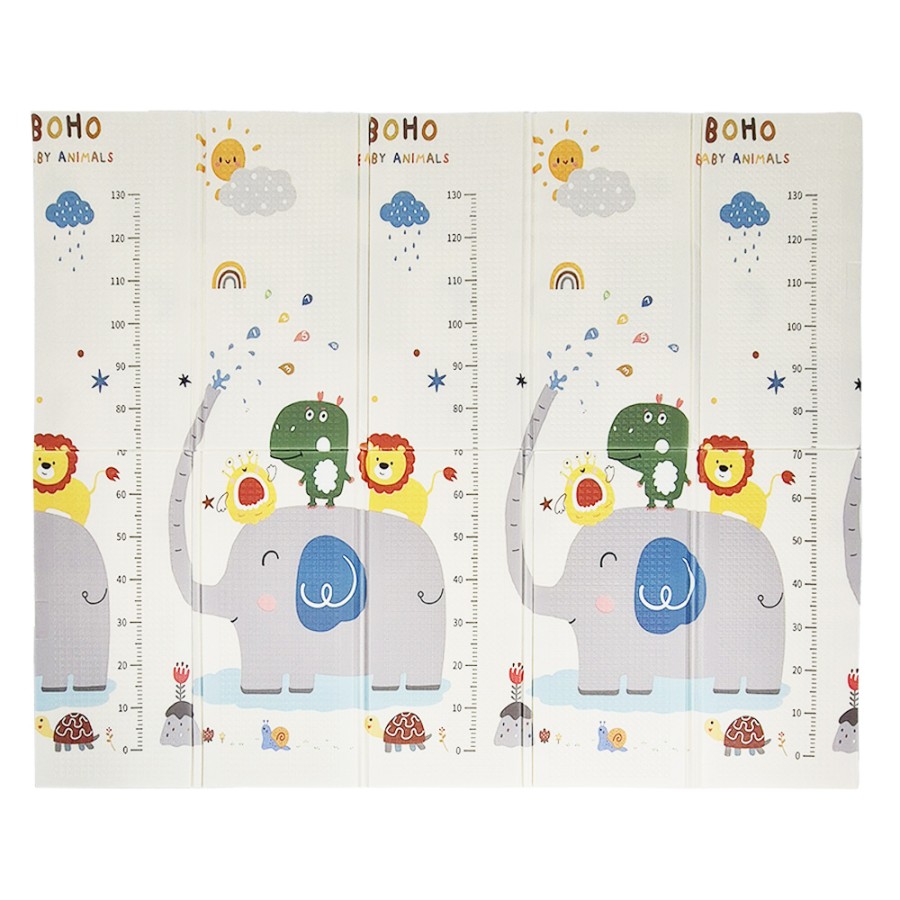 Bebe Stars Παιδικό Χαλάκι Δραστηριοτήτων 200x180εκ Διπλής Όψης Boho 100-502
